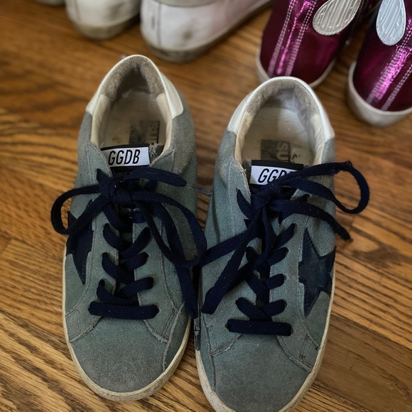 Golden Goose Shoes - Well worn pair of Golden Goose superstars, 37